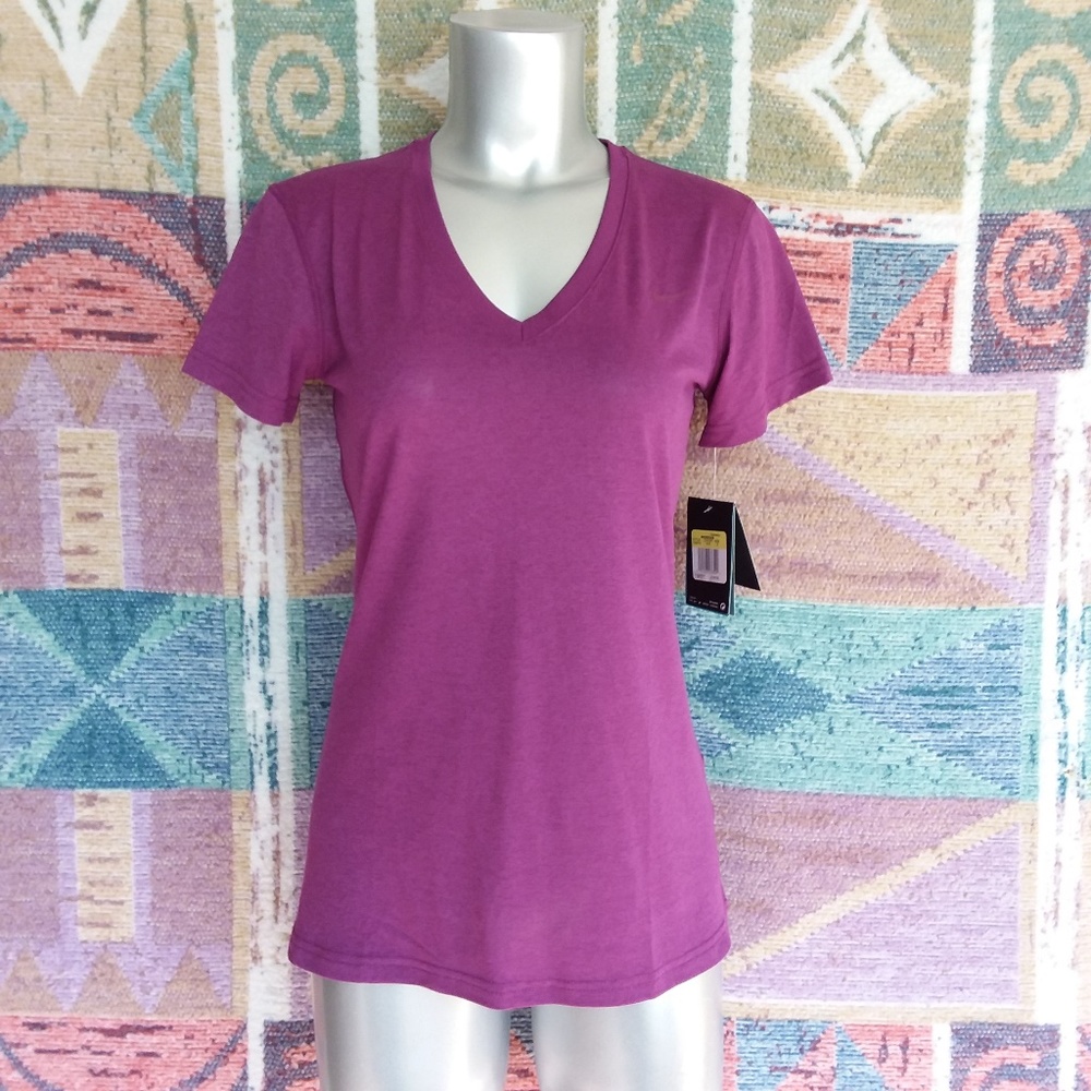 Nike Dri-Fit Purple TrainingT-Shirt